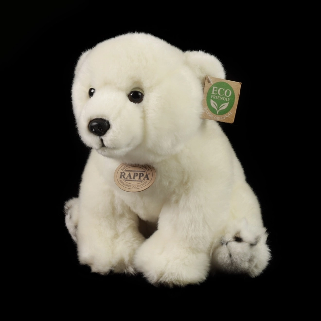 Orso Polare di Peluche Seduto 28 cm Eco-friendly