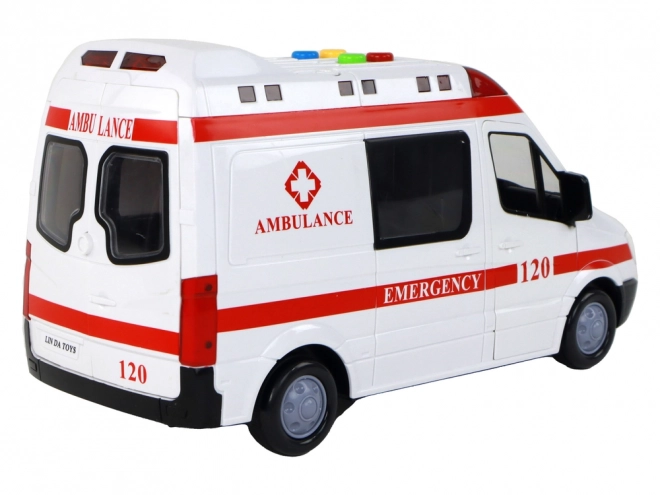 Ambulanza Giocattolo con Effetti Luce e Suono