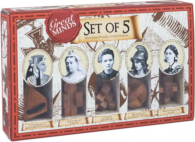 Profesor Puzzle Great Minds: Famoso 5in1 Donne