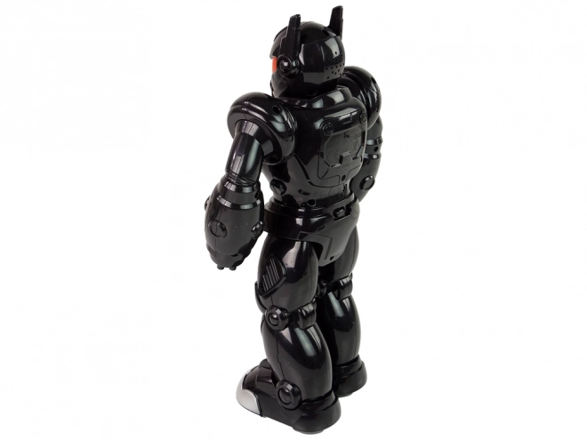 Robot interattivo con suoni e luci nero