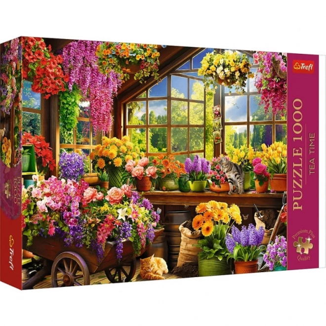 Puzzle 1000 pezzi Premium Plus preparativi per la primavera