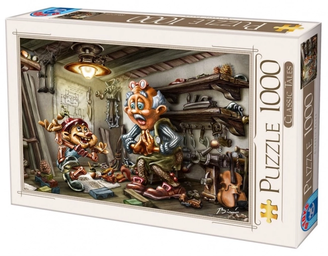 Puzzle Pinocchio D-TOYS 1000 pezzi