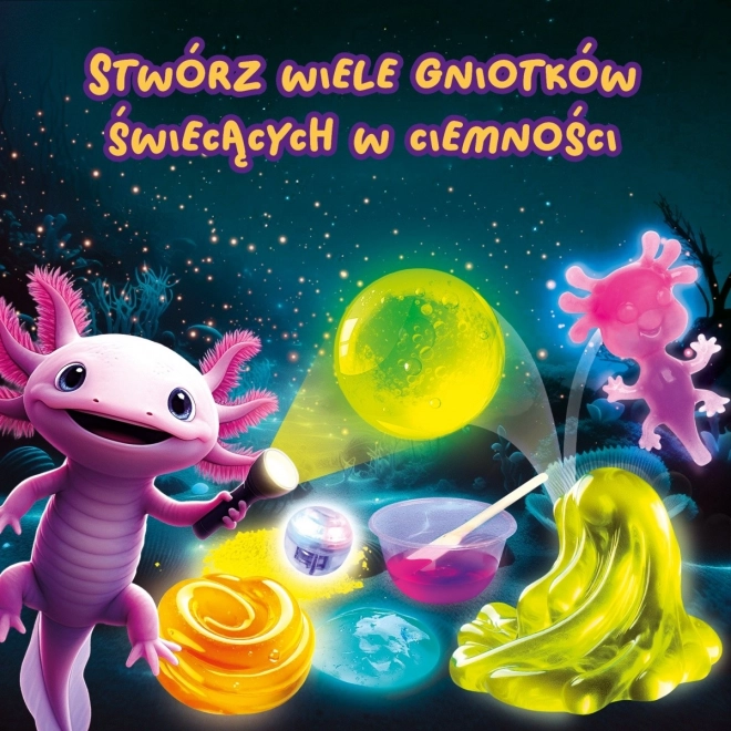 Slumi Science set - giocattolo schiacciabile luminoso
