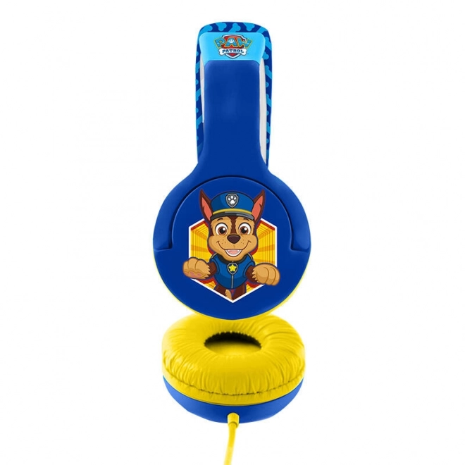 Cuffie cablate per bambini Paw Patrol Chase blu navy