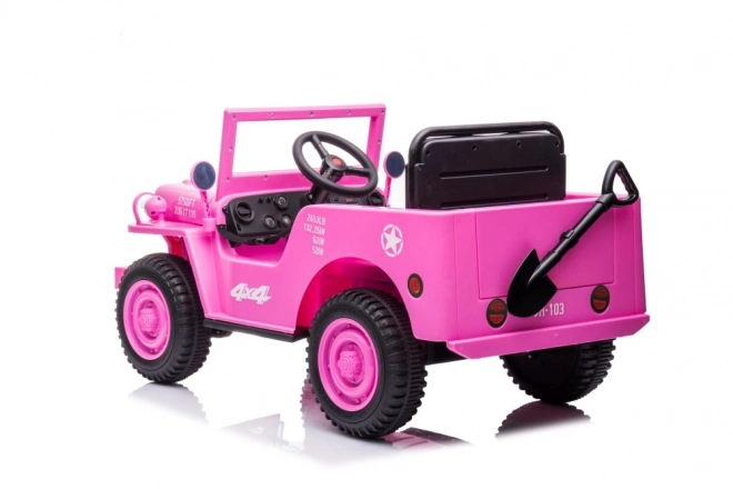 Auto a batteria 4x4 rosa