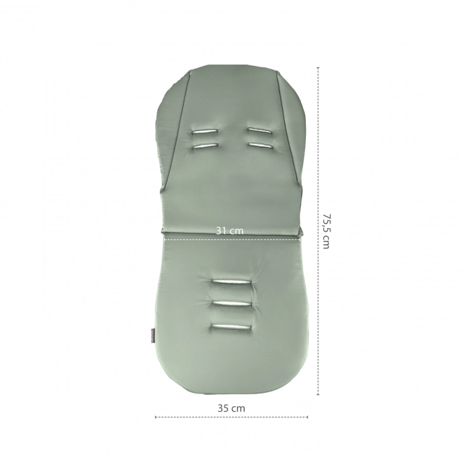 Cuscino per Passeggino in Memory Foam Comfort, Madagaskar Verde