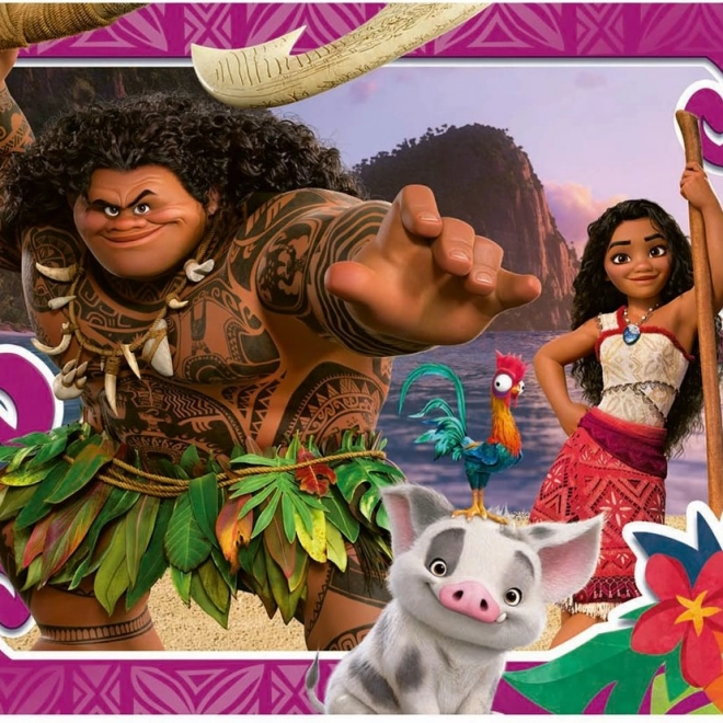 Ravensburger Puzzle Vaiana 4x1