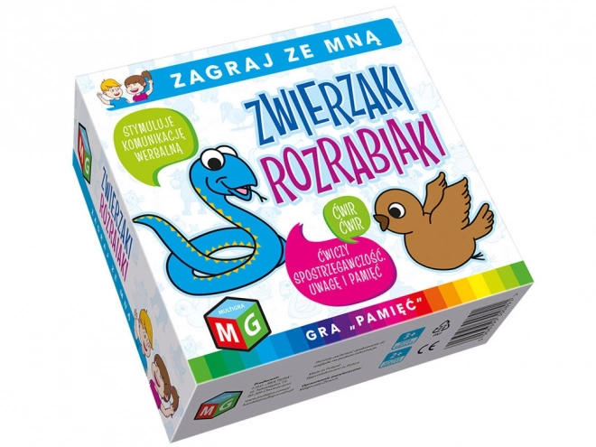 Animali birichini gioco educativo per bambini