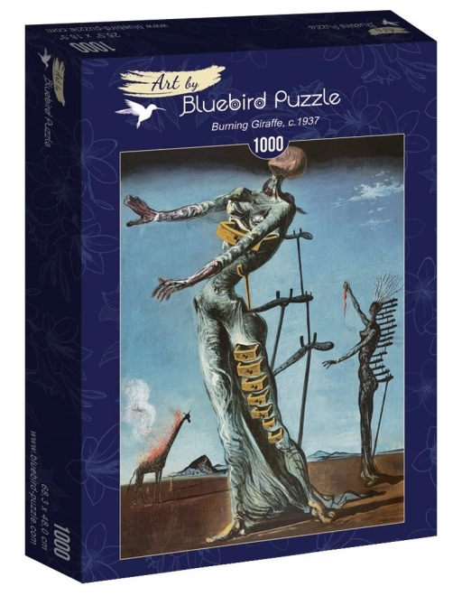 Puzzle La Giraffa in Fiamme 1000 Pezzi