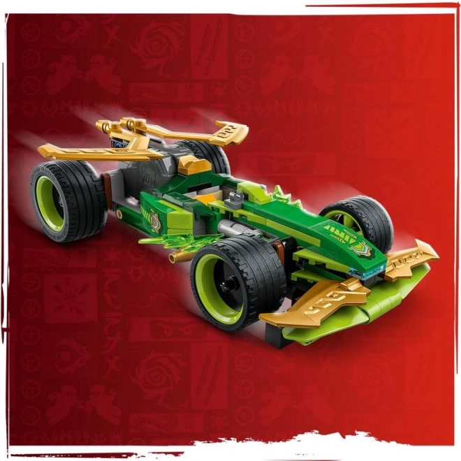 Lego Ninjago Auto da Corsa di Lloyd con Motore a Retrocarica