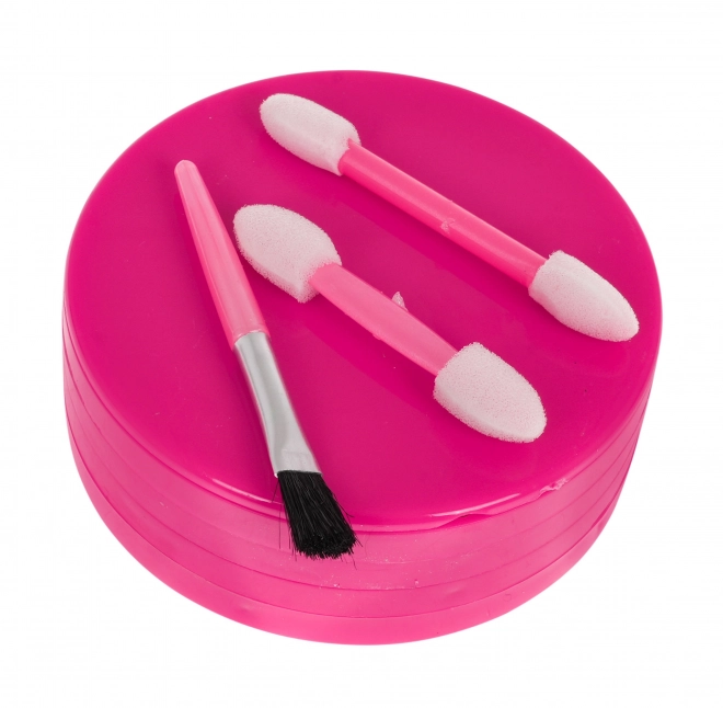 Set trucco sicuro per bambini con borsa rosa