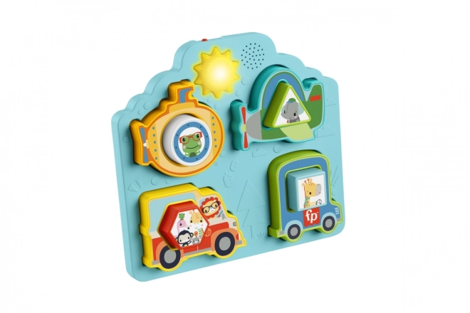 Puzzle Veicoli e Forme Fisher-Price Luci e Suoni