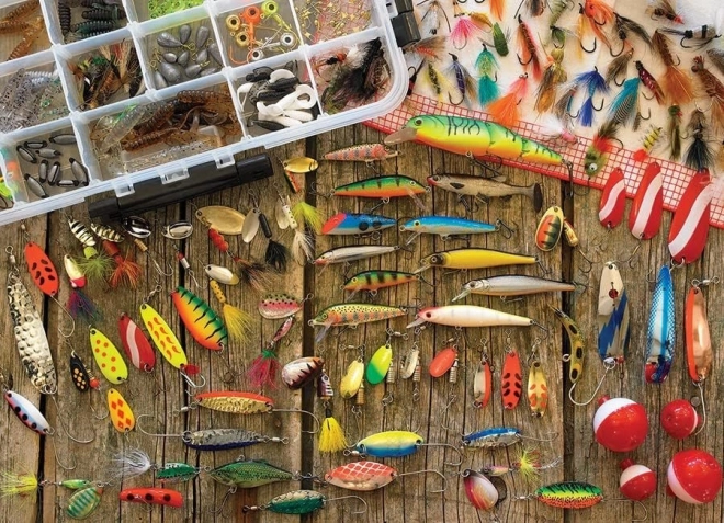 Puzzle Cobble Hill esche da pesca 1000 pezzi