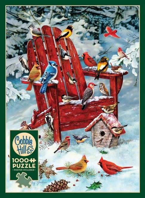 Puzzle Uccelli Adirondack 1000 Pezzi