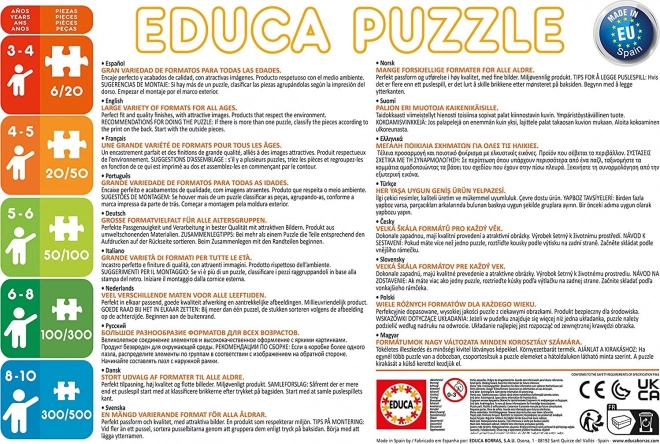 Puzzle cura dei cavalli EDUCA 2x48 pezzi