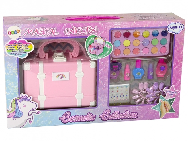 Scrigno Bellezza Unicorn Rosa per Bambini