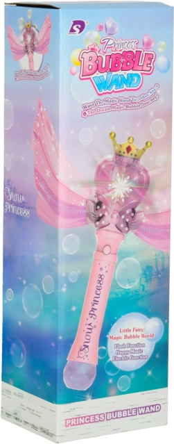 Macchina per bolle di sapone Bacchetta magica principessa
