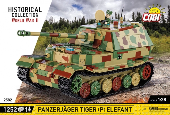 Modello a blocchi Panzerjäger Tiger (P) Elefant