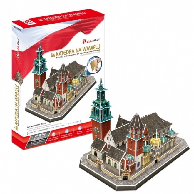 Puzzle 3D Cattedrale sulla Collina di Wawel