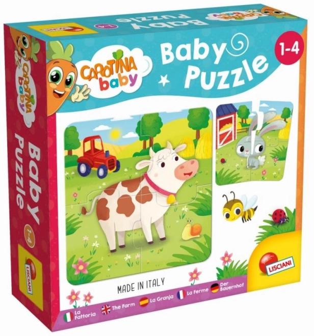 Puzzle Carotina Baby - Fattoria