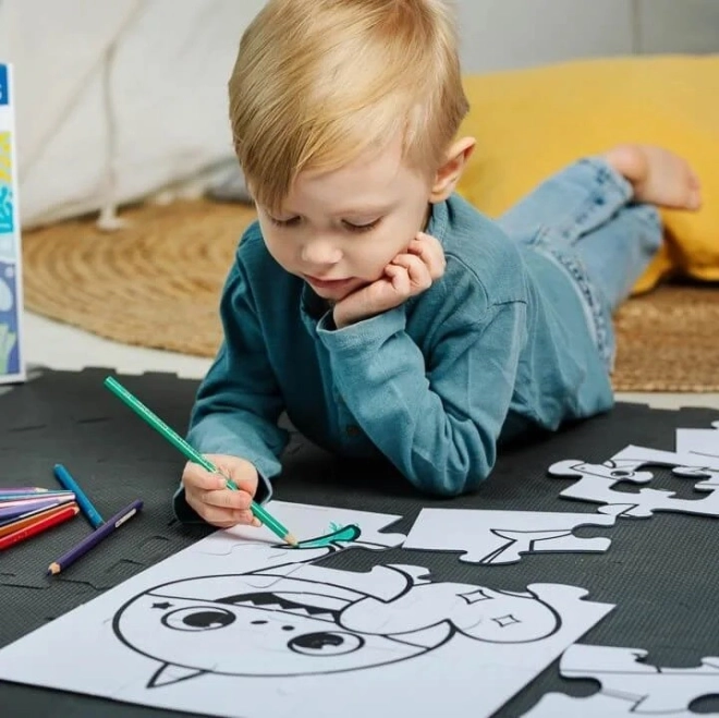 Libro da colorare creativo