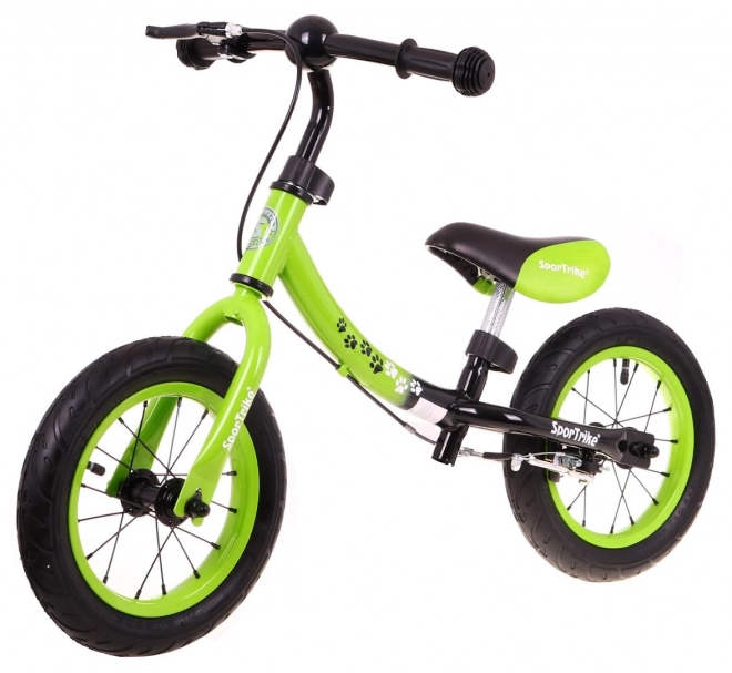 Bicicletta Senza Pedali per Bambini Boomerang SporTrike Verde