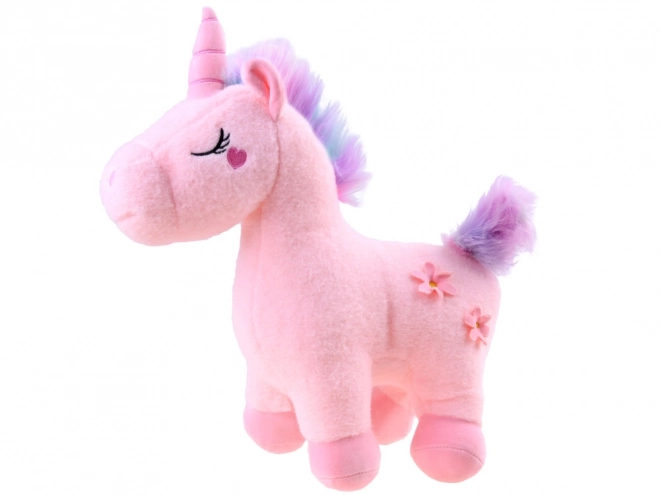 Unicorno di peluche magico