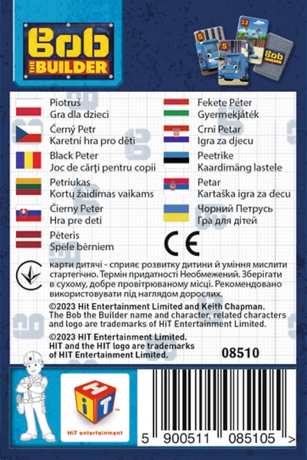 Il gioco di carte Bořek il costruttore di Trefl