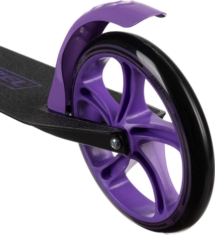 Monopattino pieghevole da città per bambini con grandi ruote (200 mm) – viola