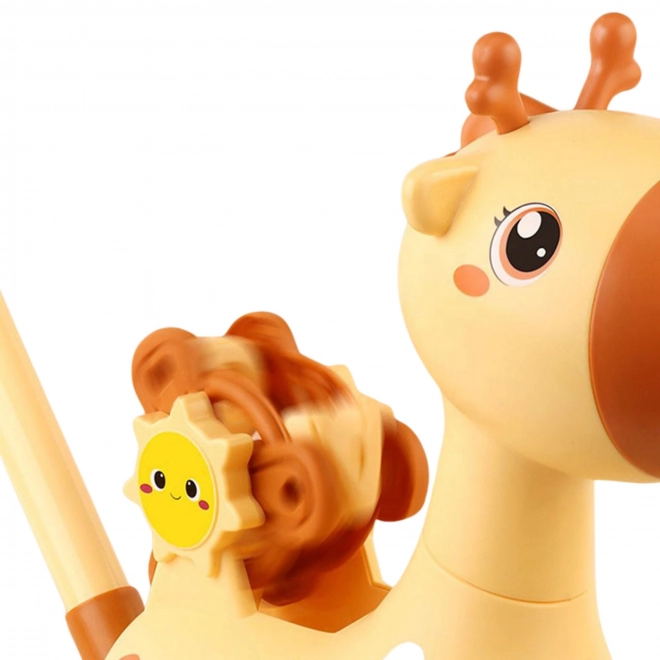 Macchina per bolle di sapone Giraffa 2 in 1 per bambini