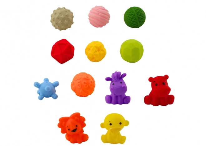 Blocchi educativi da bagno 20 pezzi animali e forme