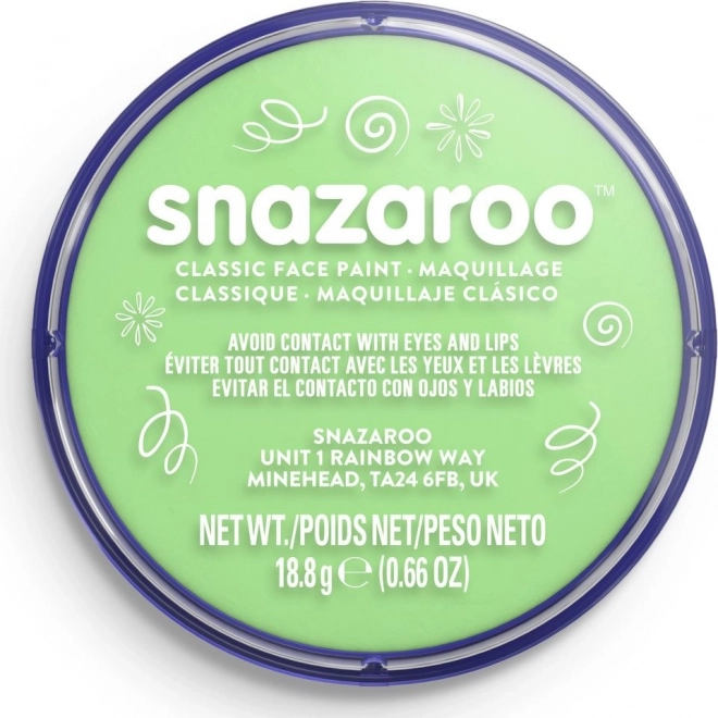 Snazaroo pittura per viso Verde Chiaro