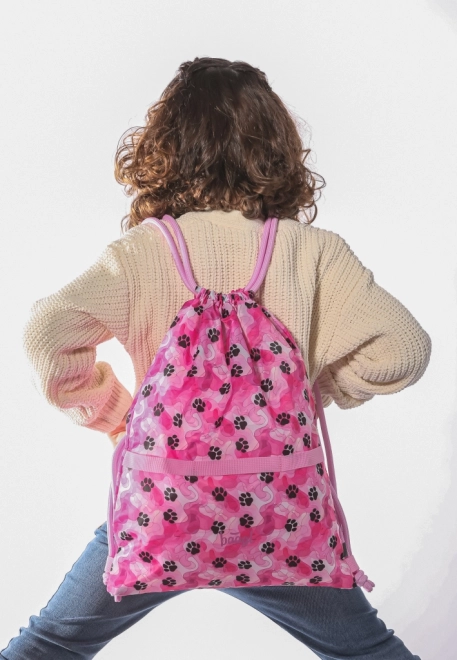Set di articoli scolastici BAGGL Tlapky: zaino, astuccio e sacchetto