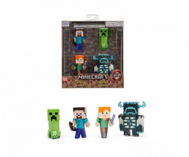 Set di figurine da collezione Minecraft 6 cm