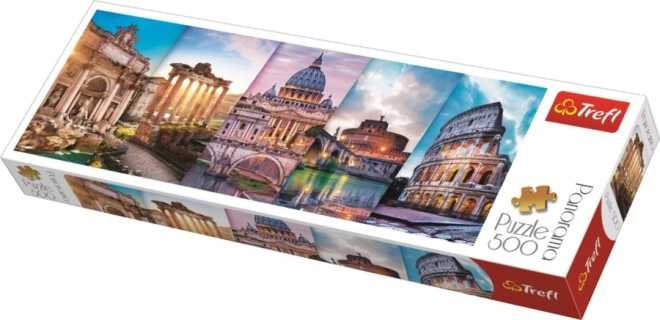 Puzzle panoramico Viaggio in Italia 500 pezzi