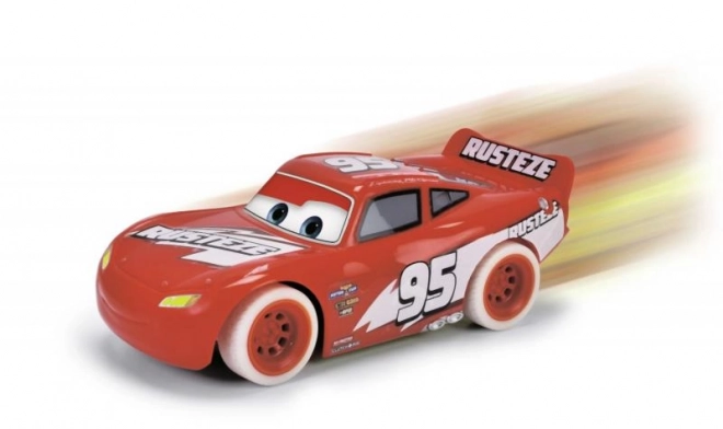 Auto Radiocomandata Saetta McQueen Turbo Glow Racers 1:24