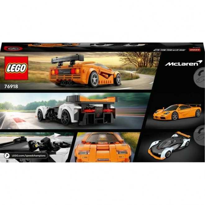 Lego Speed Champions - McLaren Solus GT e McLaren F1 LM