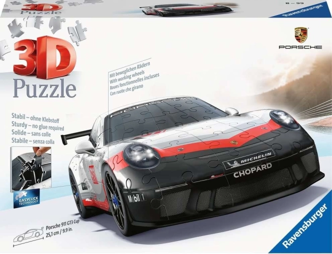 Puzzle 3D Porsche 911 GT3 Cup