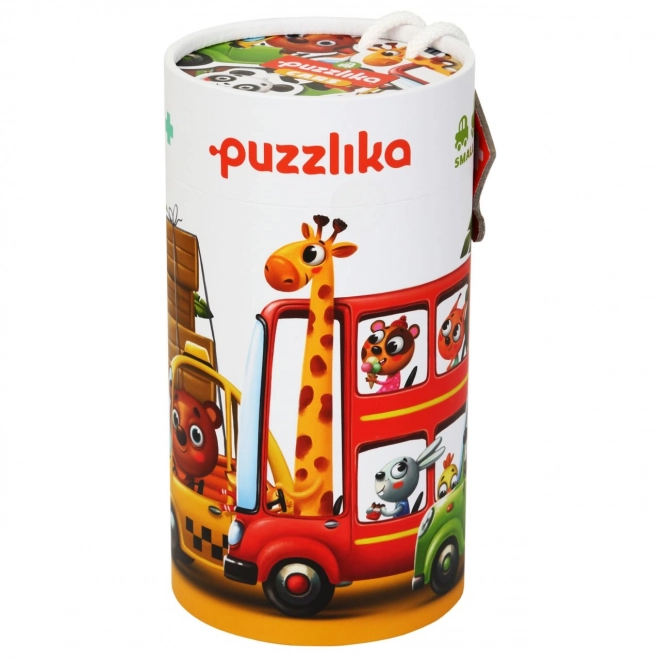 Puzzle Auto 5 in 1 per bambini