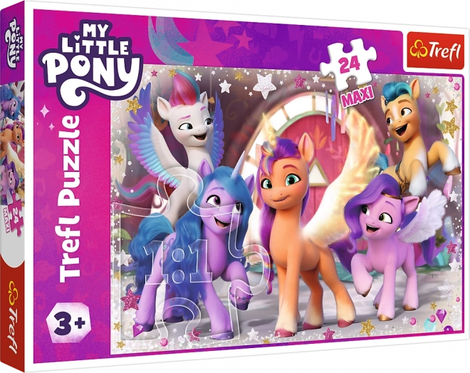 Puzzle Maxi My Little Pony - Giornata Felice 24 Pezzi