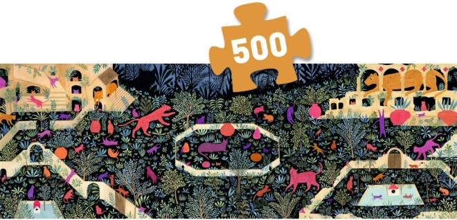 Djeco Puzzle Regno dei Gatti 500 pezzi
