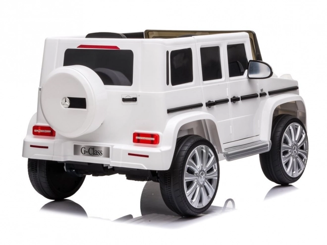 Auto elettrica per bambini Mercedes G500 rosso – Bianco