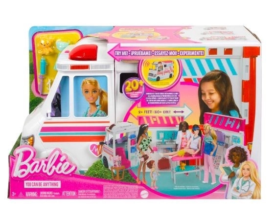 Barbie Ambulanza e Clinica 2 in 1