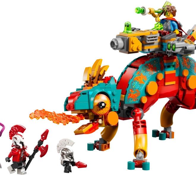LEGO Dreamzz Mateo e il suo camaleonte infuocato
