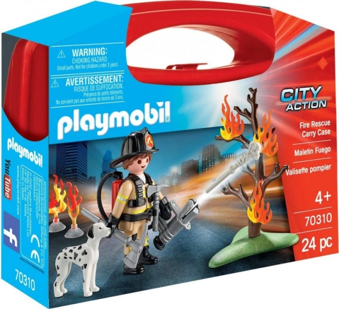 Playmobil Set Piccolo Vigile del Fuoco