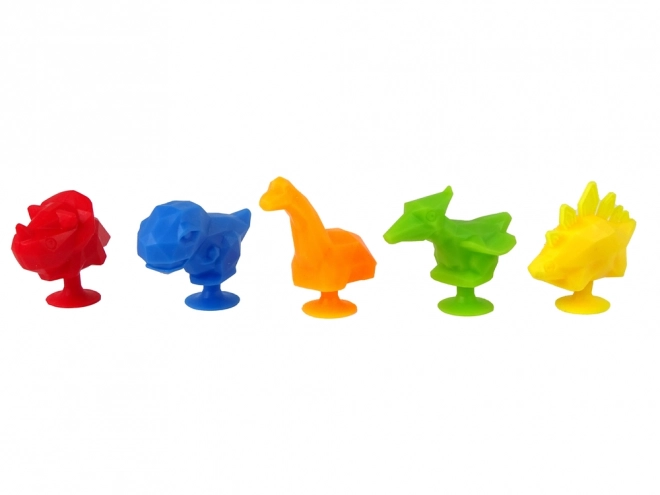 Gioco Educativo di Smistamento Colorato - Dinosauri