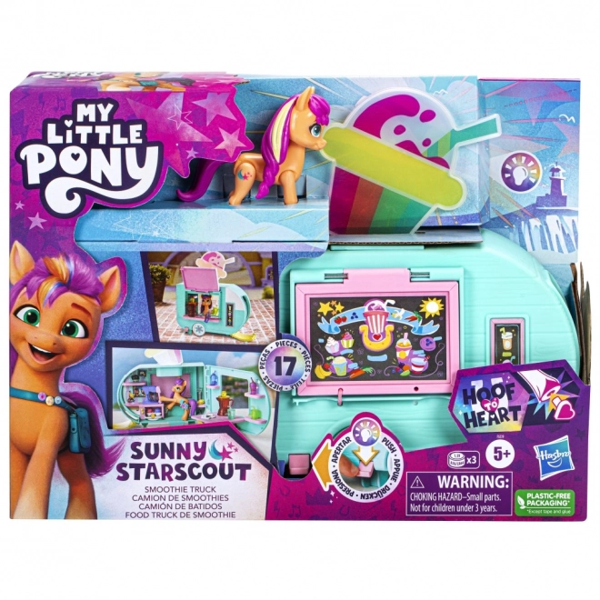 My Little Pony Sunny e il camioncino dei frullati