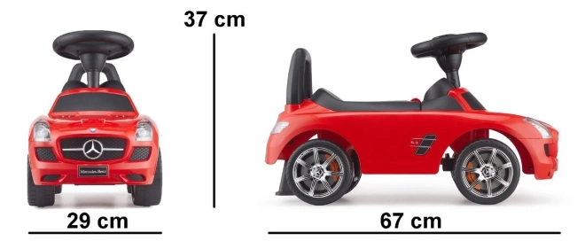 Auto spingi MERCEDES SLS per bambini