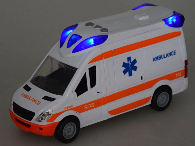 Ambulanza giocattolo con suoni e luci