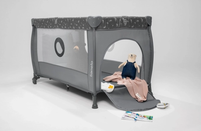 Lettino da Viaggio Lionelo Stefi Plus grigio multicolore